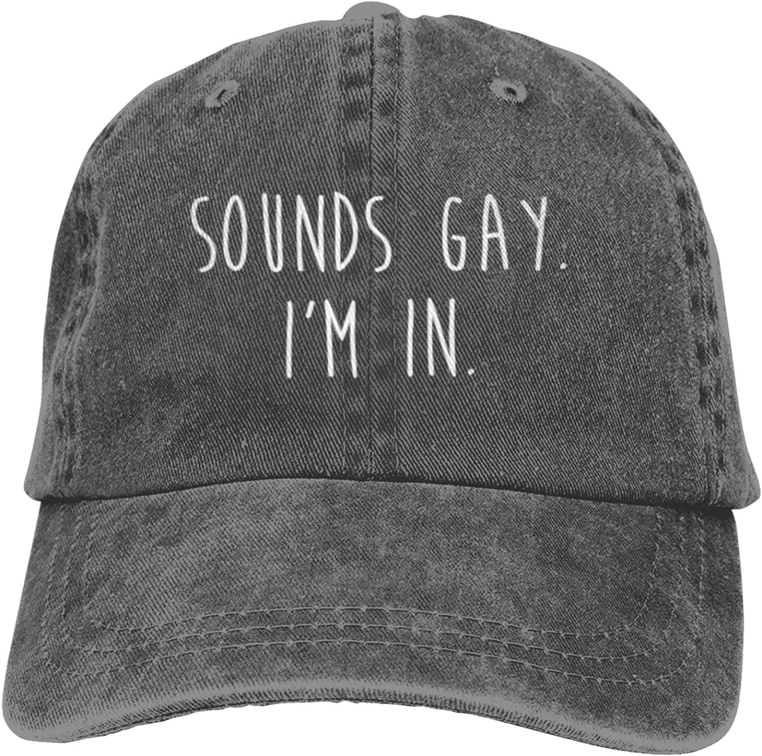 Hat Funny Gay Sounds Gay I'm i - Golf Cap Dad บทวิจารณ์และราคา