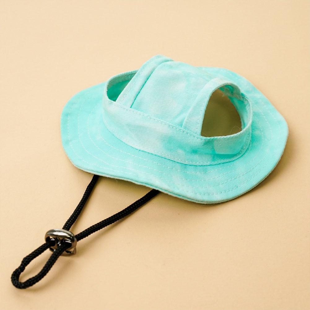 Cute Pet Sun Hat Cat Sun Hats  - Bucket Hat Cotton บทวิจารณ์และราคา