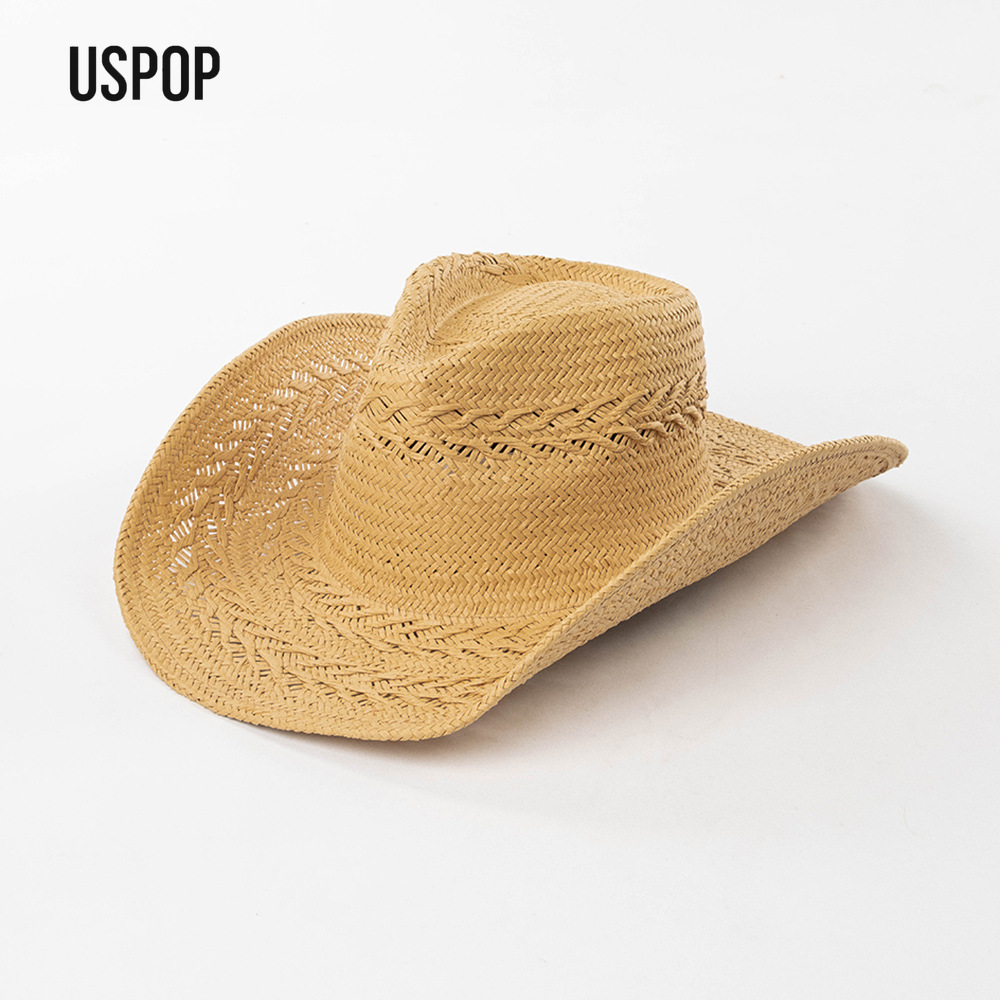 USPOP Women Summer Straw Cowbo - Cowboy Hat Straw บทวิจารณ์และราคา