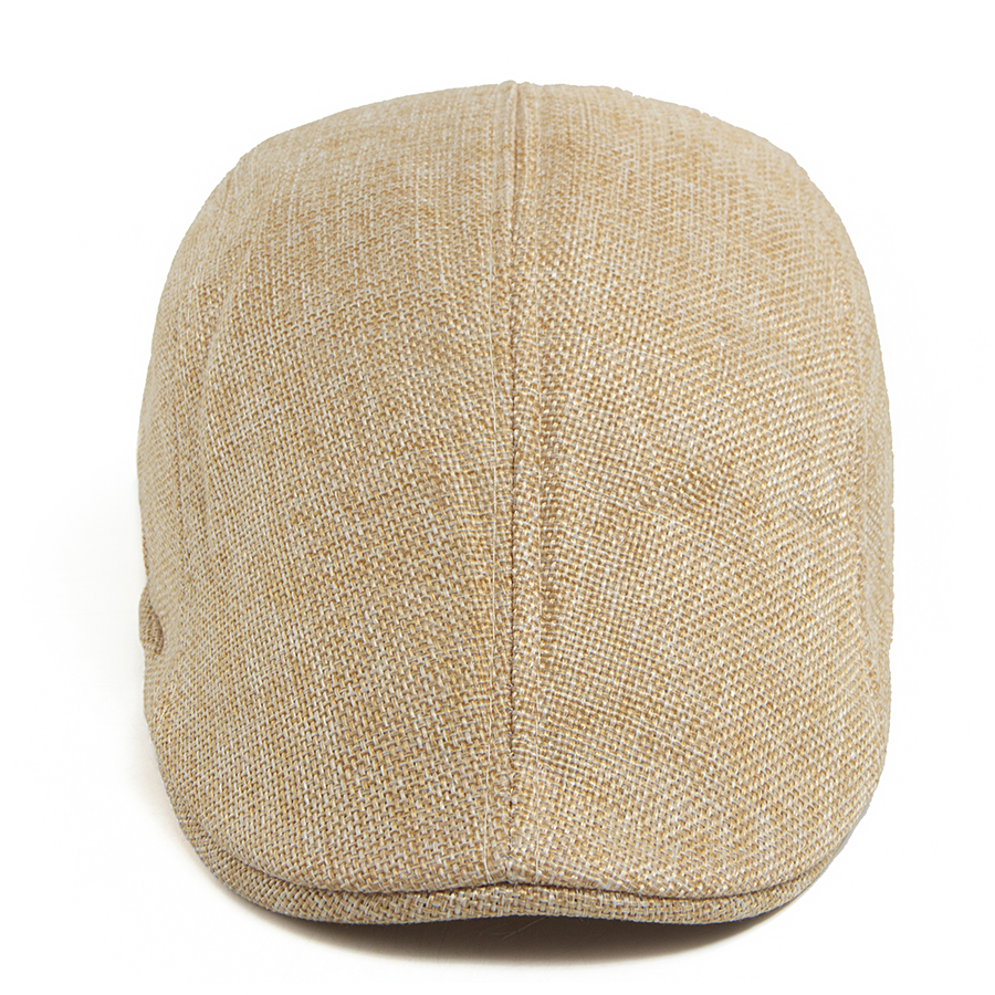 Men's Linen Flat Cap Spring Su - Newsboy Cap Ivy บทวิจารณ์และราคา