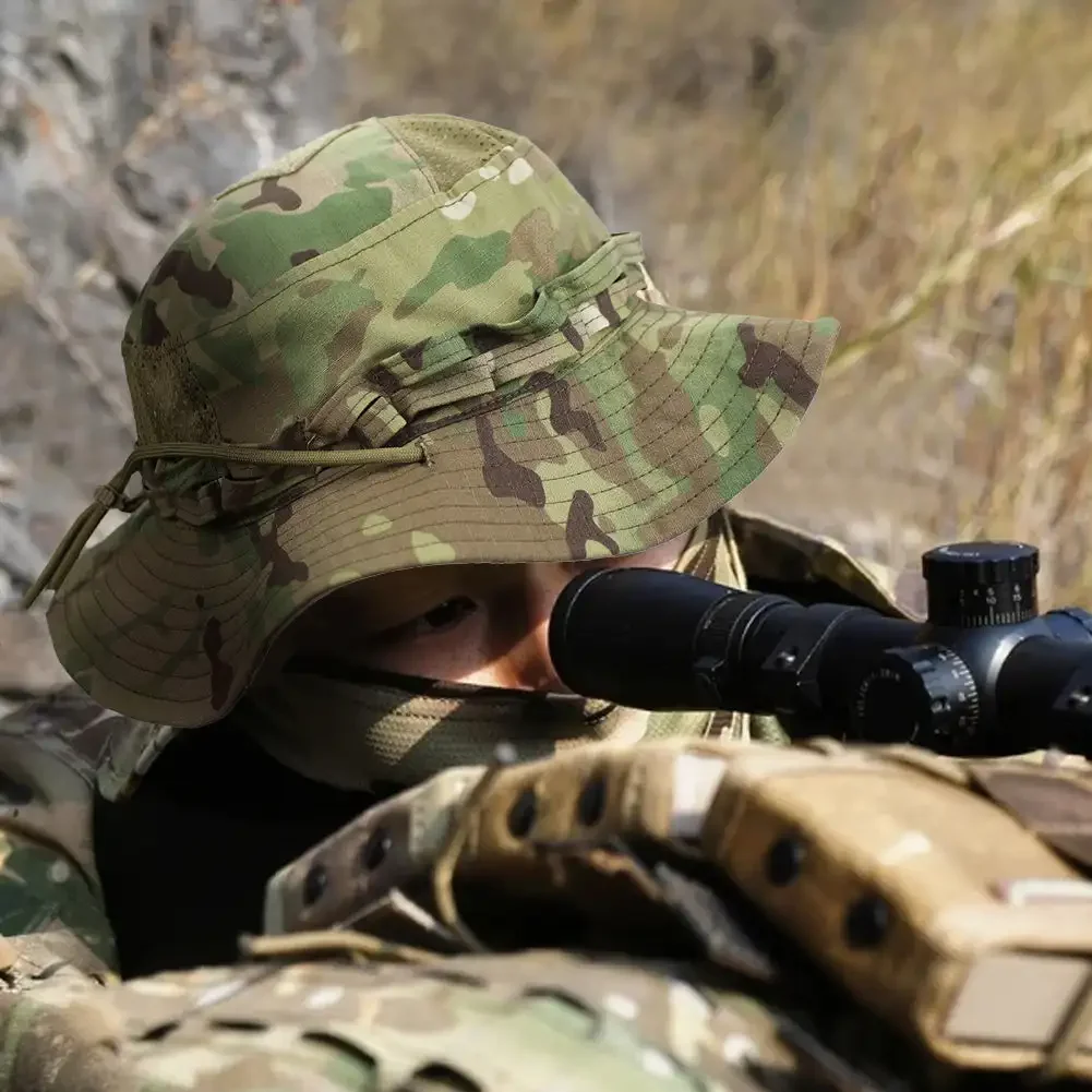 New Tactical Camouflage Boonie - Boonie Hat Tactical บทวิจารณ์และราคา