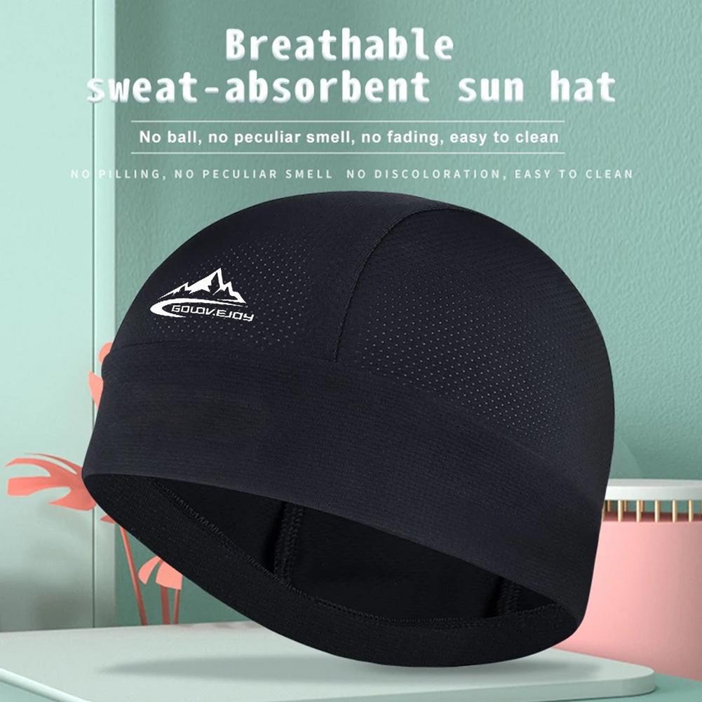 Cycling Cap Summer Ice Silk Qu - Skull Cap Helmet Liner บทวิจารณ์และราคา