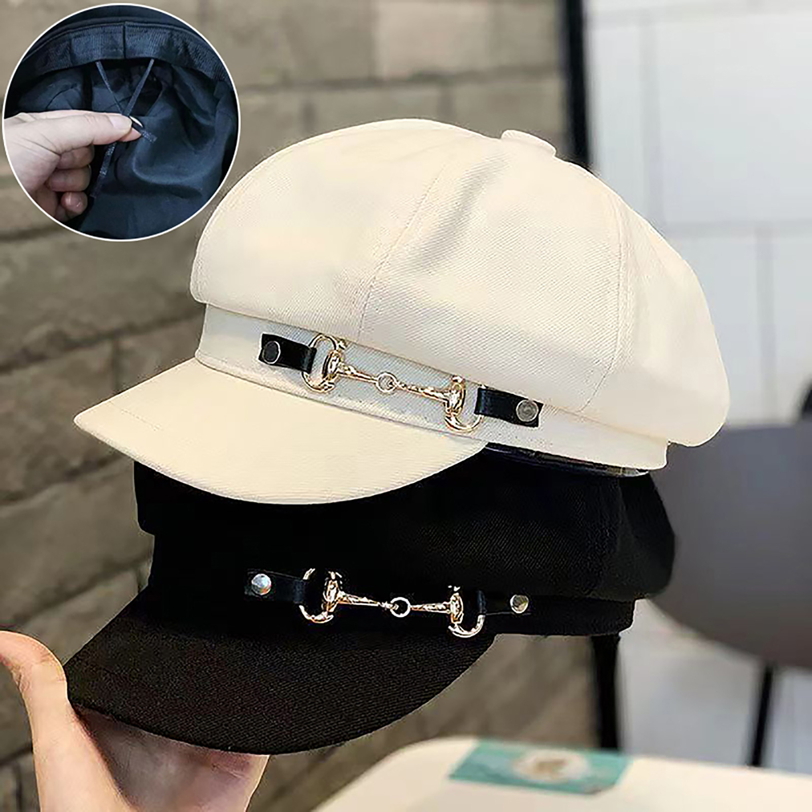 Winter Women Berets Female Ret - Dad Hat Cotton บทวิจารณ์และราคา