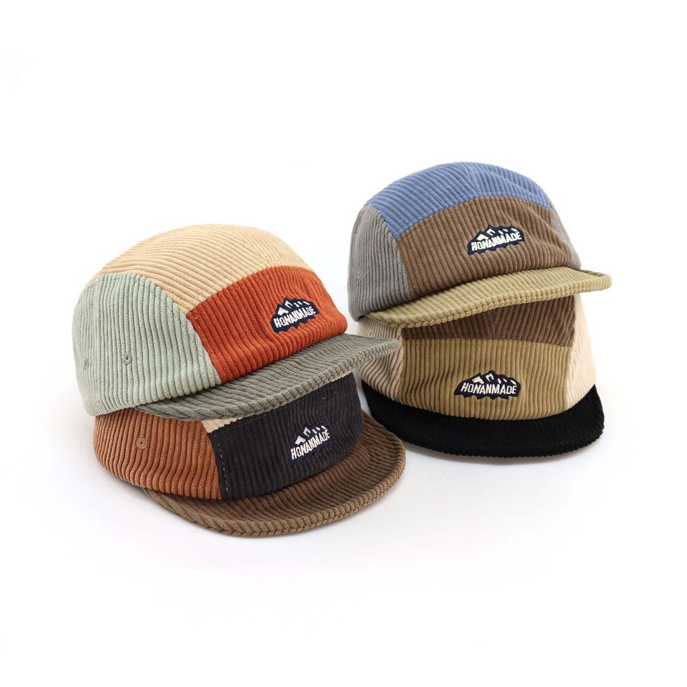 5 Panel Short Brim Cap, Vintag - Corduroy Cap 5 Panel บทวิจารณ์และราคา