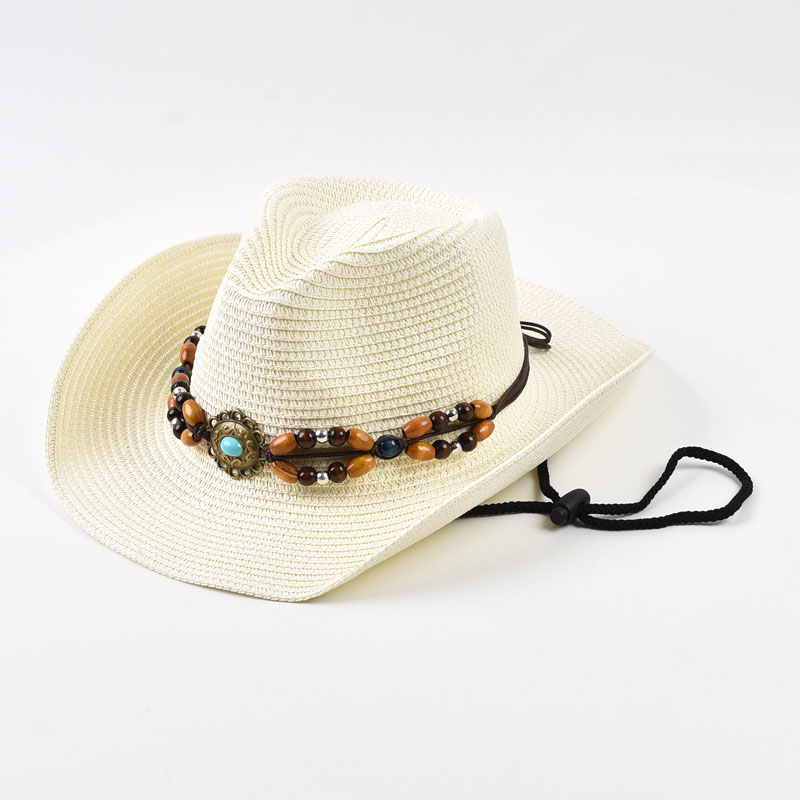 Straw Western Cowboy Hat For W - Cowboy Hat Straw บทวิจารณ์และราคา