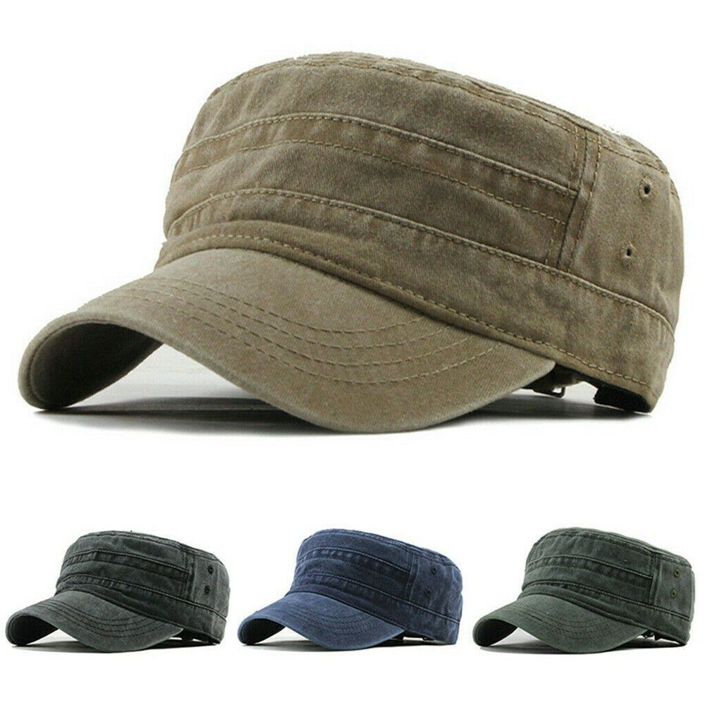 Outdoors Big Head Man Army Fla - Snapback Hat Flat บทวิจารณ์และราคา