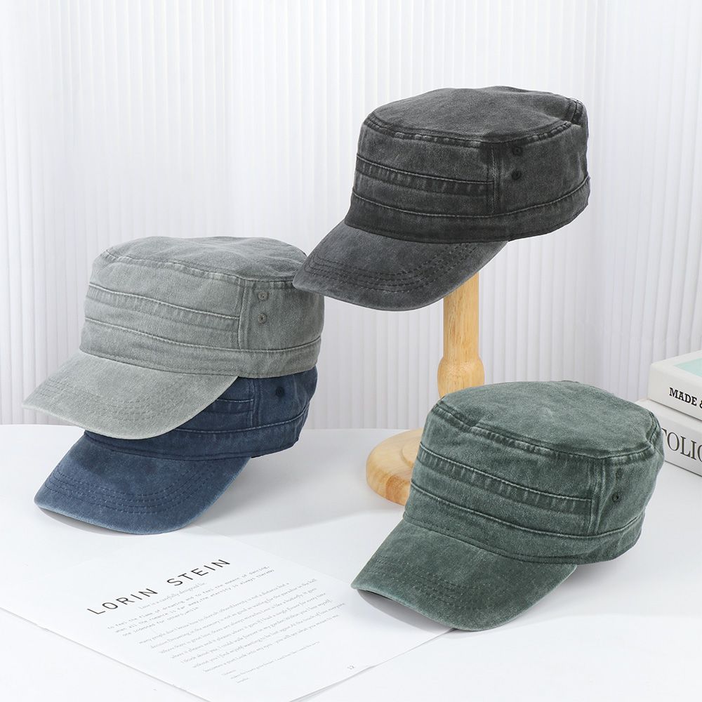 Outdoors Big Head Man Army Fla - Snapback Hat Flat บทวิจารณ์และราคา