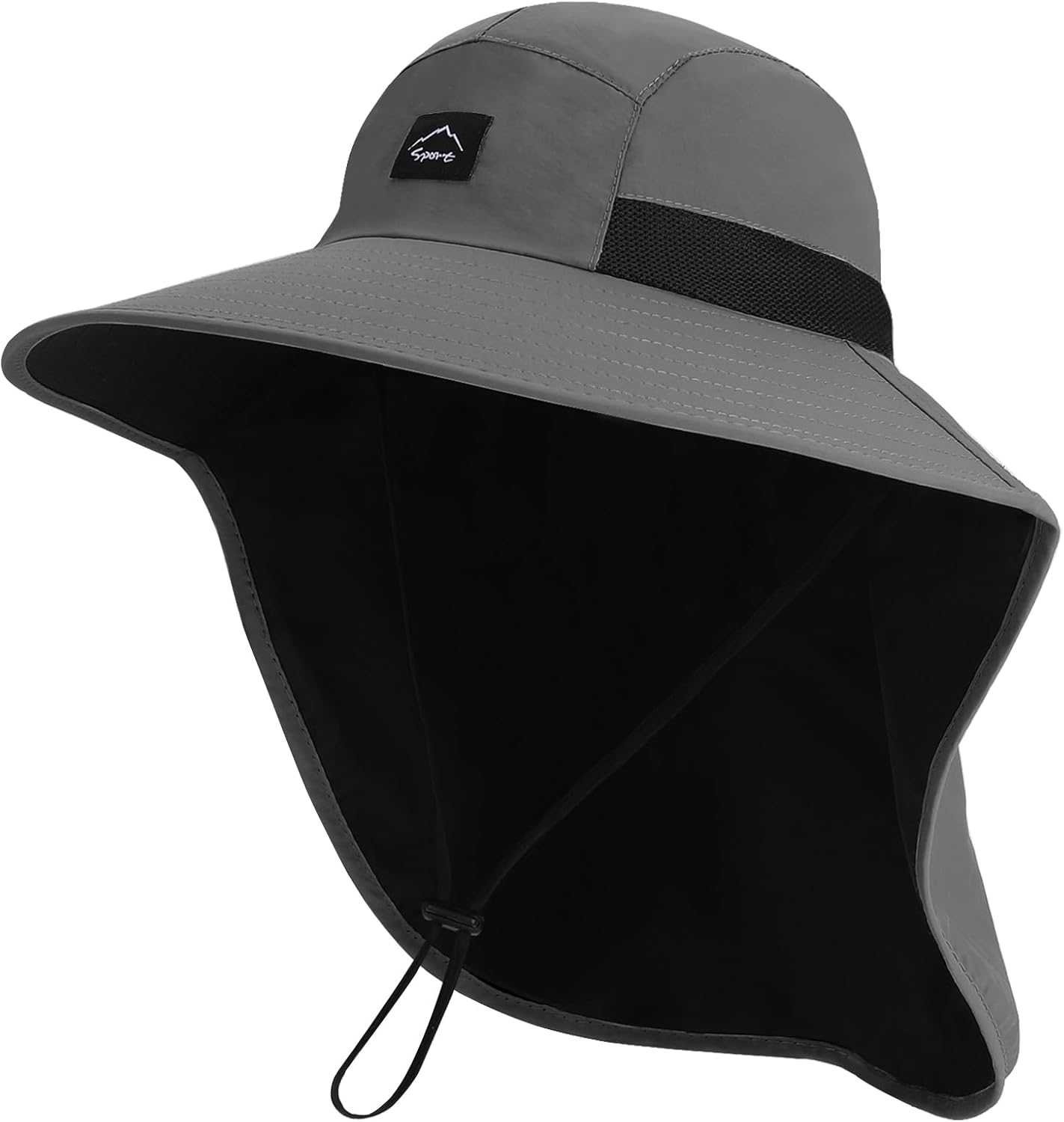UPF50+ Sun Hat with Neck Flap, - Sun Hat Wide Brim บทวิจารณ์และราคา