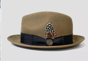 Retro 100% Wool Fedoras Hats M - Fedora Hat Wool บทวิจารณ์และราคา