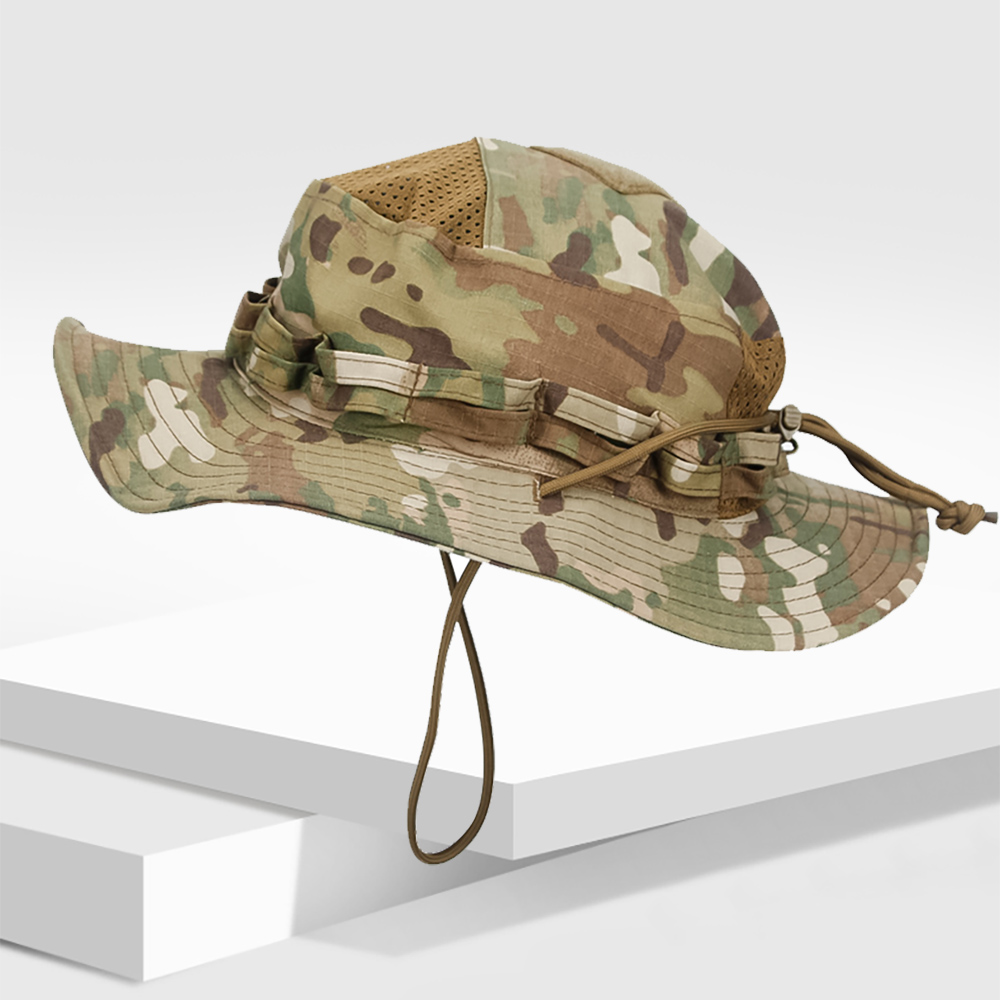 Tactical Camo Boonie Hat UPF 5 - Boonie Hat Tactical บทวิจารณ์และราคา