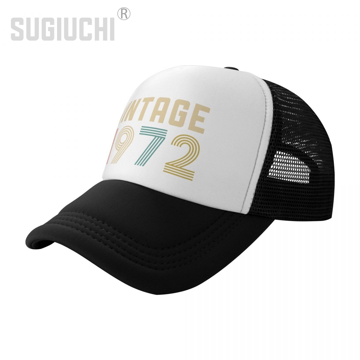 Mesh Cap Hat VINTAGE 1972 Truc - Trucker Cap Mesh บทวิจารณ์และราคา