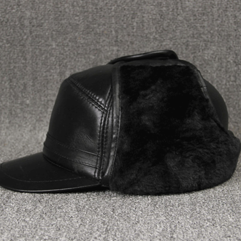 SILOQIN Men's Genuine Leather  - Winter Trapper Hat บทวิจารณ์และราคา