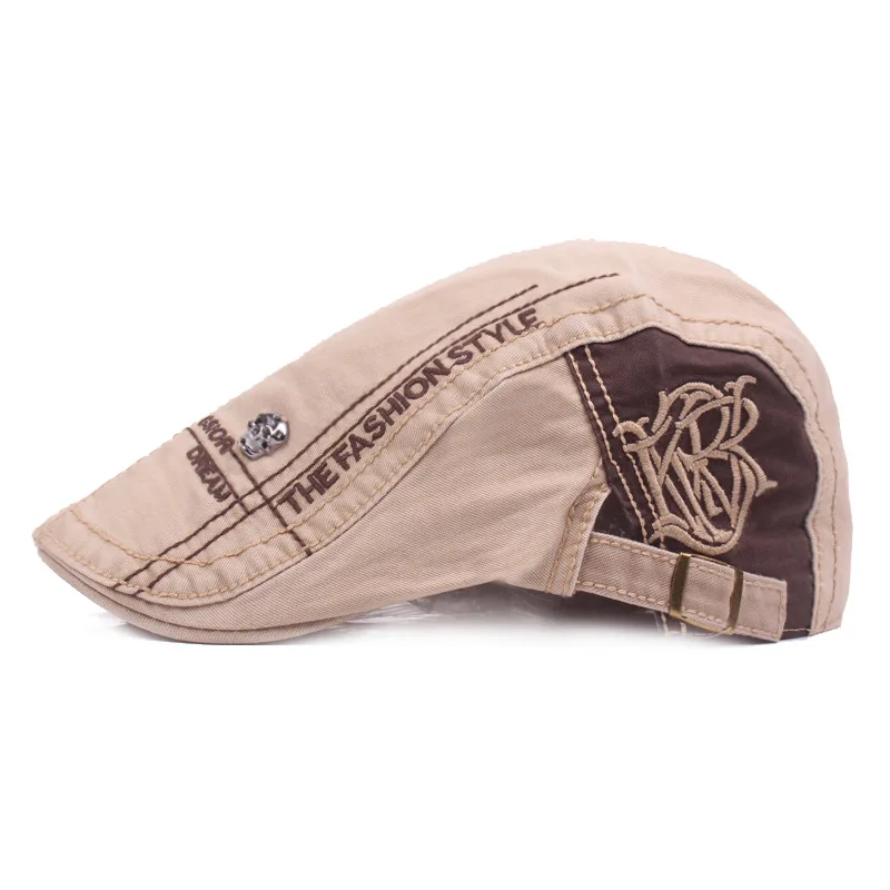 Fashion Letter Beret Hat Men S - Newsboy Cap Ivy บทวิจารณ์และราคา