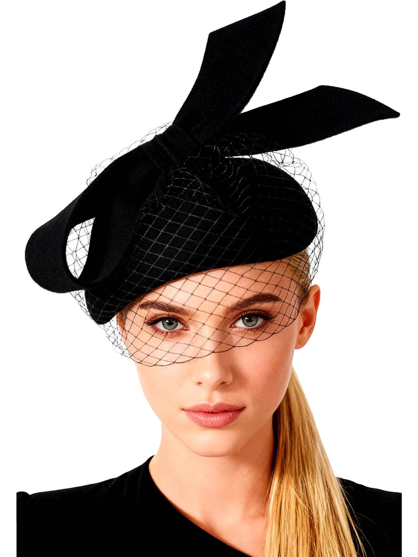 French White Beret Fascinator  - Beret French Wool บทวิจารณ์และราคา