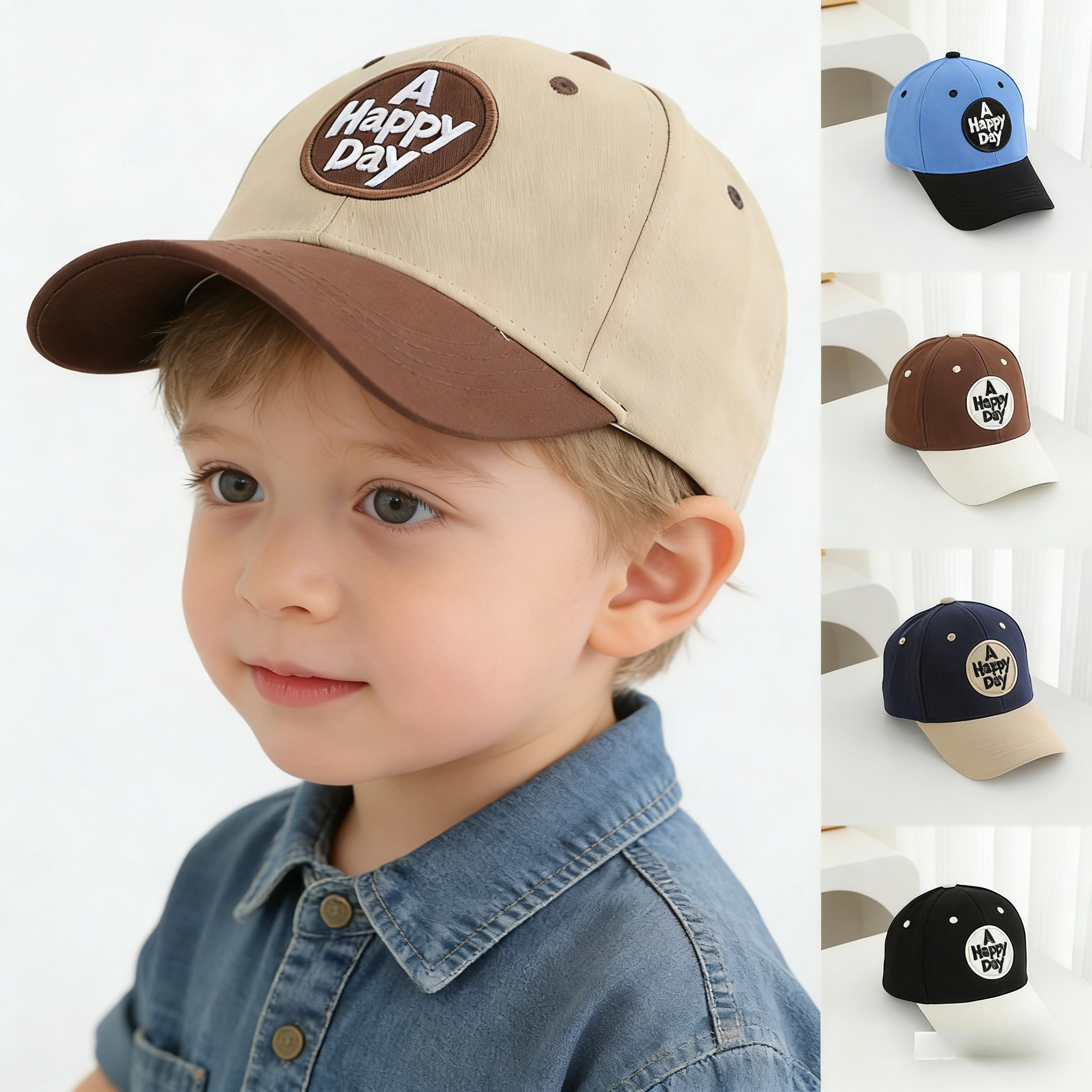 Letter Patchwork Baseball Cap  - Visor Sun Hat บทวิจารณ์และราคา