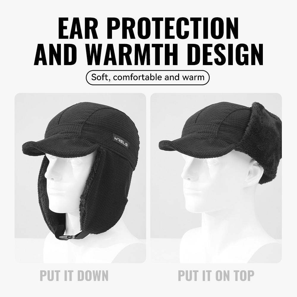 WRELS Winter Trapper Hat Windp - Winter Trapper Hat บทวิจารณ์และราคา