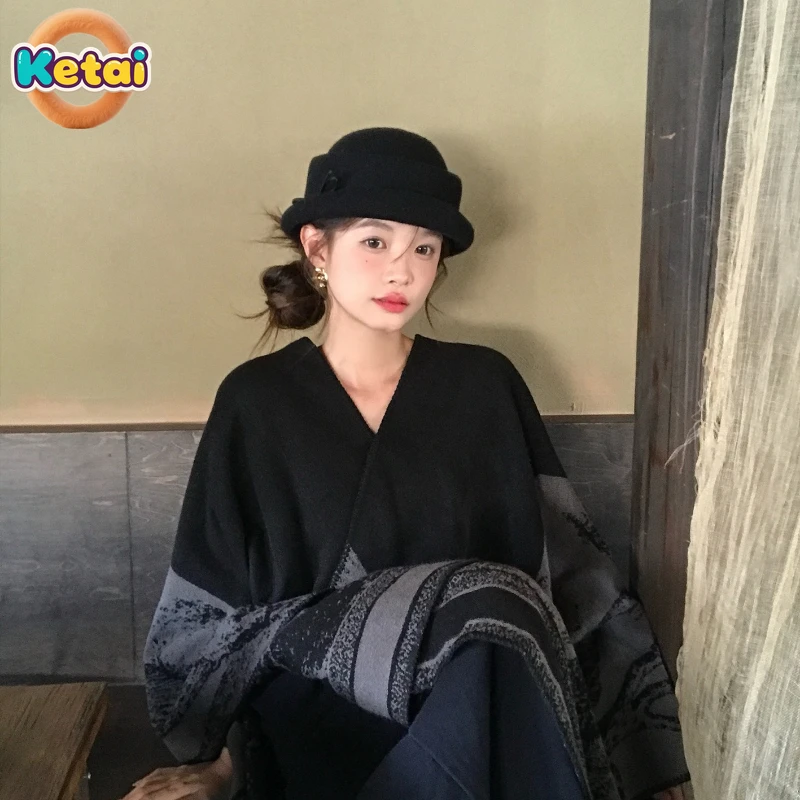 Black Wool Top Hat Beret Women - Beret French Wool บทวิจารณ์และราคา