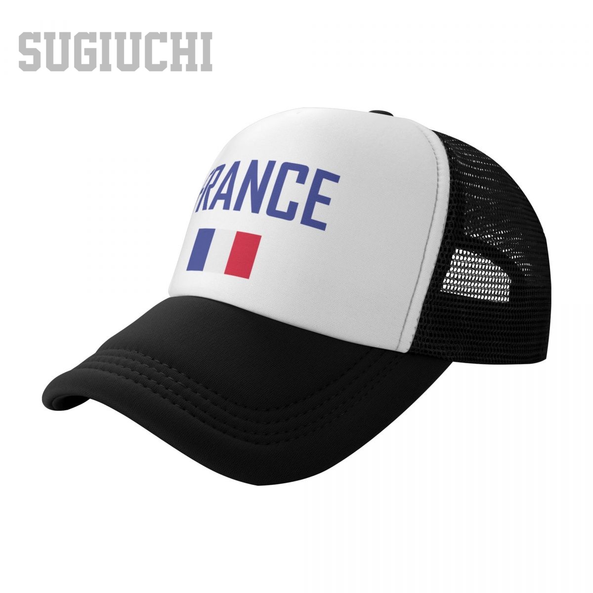 Unisex Mesh Cap Hat FRANCE Fla - Trucker Cap Mesh บทวิจารณ์และราคา