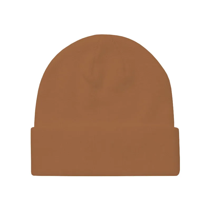 Women Unisex Knit Cuffed Plain - Beanie Cuffed Knit บทวิจารณ์และราคา