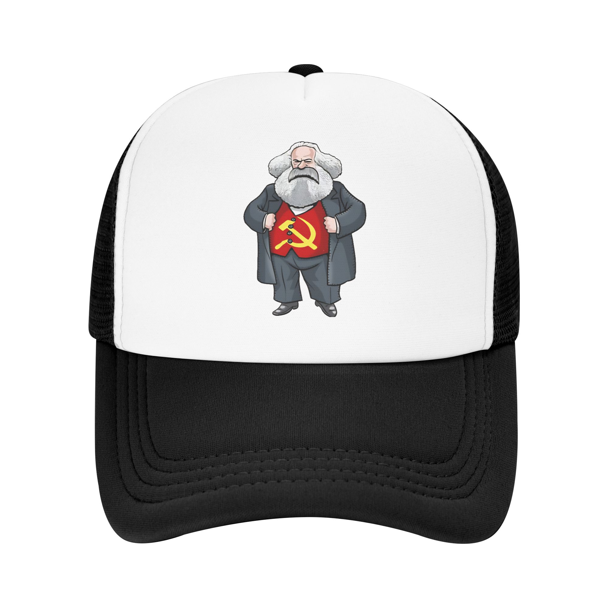 Karl Marx  Mesh Sun Hats  Hunt - Trucker Cap Mesh บทวิจารณ์และราคา
