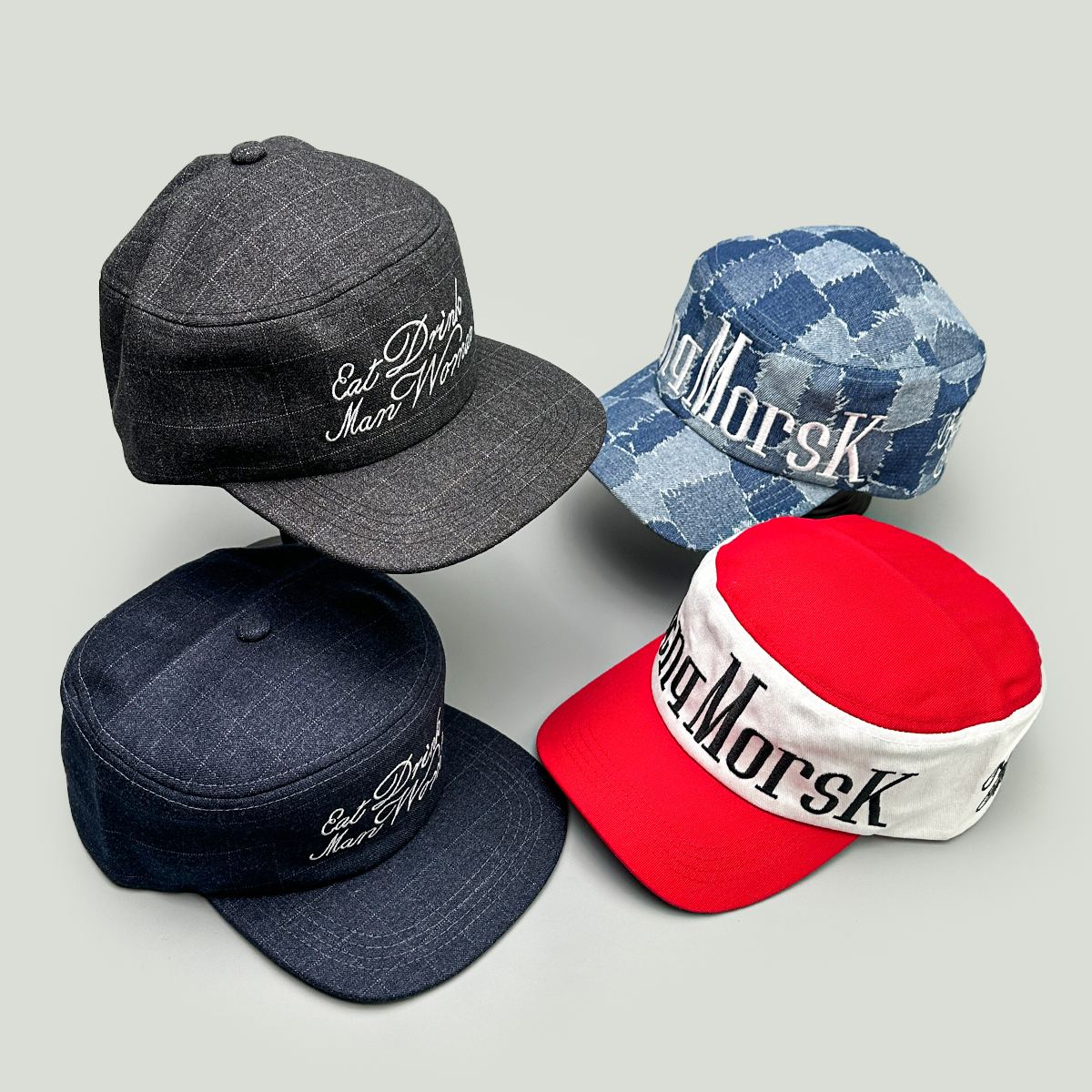 Flat Top Letter Embroidery Bas - Snapback Hat Flat บทวิจารณ์และราคา